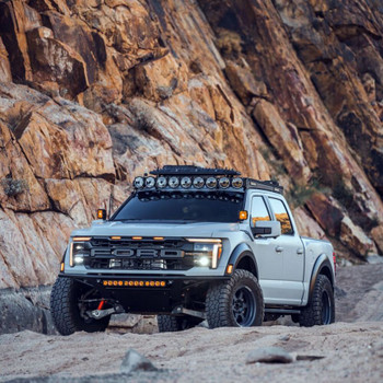 KC Hilites AK-92302 Platform One™ Roof Rack with 360° Lighting - Ford F150/Raptor (2015-2026)