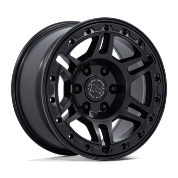 Black Rhino BR039MX17856825 Vanguard Wheel 17x8.5 6x139.7 5.73BS 25mm Matte Black