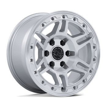 Black Rhino BR039SD17856825 Vanguard Wheel 17x8.5 6x139.7 5.73BS 25mm Gloss Silver