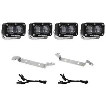 Baja Designs 44-8282 S2 SAE OEM Fog Light Replacement Kit for Toyota 4Runner 2025+