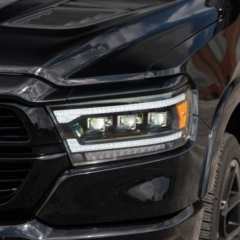 Form Lighting FL0015 Sequential LED Projector Headlights for Ram 1500 2019-2024