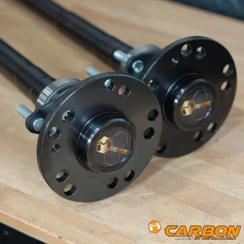 Carbon Axles by MetalCloak C0012 Jeep Wrangler JL/Gladiator JT Rubicon Rear D44 32 Spline Axle Kit 2018+