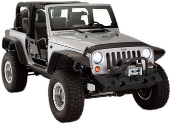 Bushwacker Flat Style Fender | 2 Door (Wrangler JK 2007-2018)