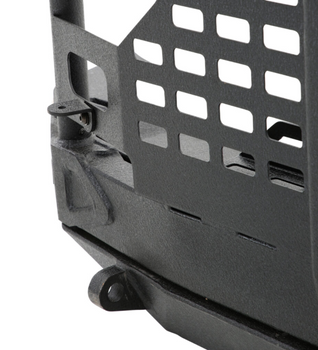 Smittybilt 76896 Atlas Rear Bumper with Tire Carrier for Jeep Wrangler JK 2007-2018