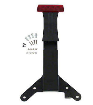 TeraFlex Third Brake Light Extension Mount Kit with Hardware for HD Hinged Tire Carrier for Jeep Wrangler JK