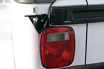 TeraFlex Driver Side CB Antenna Mount Kit Mounted on Jeep Wrangler TJ