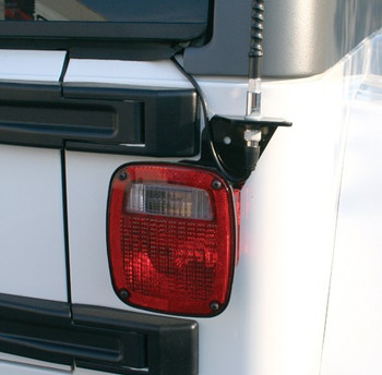 TeraFlex Passenger Side CB Antenna Mount Kit Mounted on Jeep Wrangler TJ