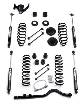 TeraFlex 1251220 3" Lift Kit w/ 9550 Shocks & Trackbar for Jeep Wrangler JK 4 Door 2007-2016