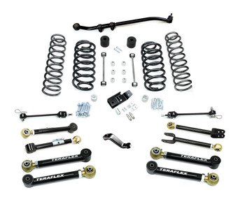 TeraFlex 1456450 4" Lift Kit with 8 FlexArms & Trackbar for Jeep Wrangler Tj/LJ 1997-2006