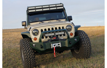 Nemesis Odyssey Front Flare Mounted on Jeep Wrangler JK