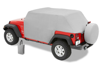 Bestop 81041-09 All Weather Trail Cover in Charcoal for Jeep Wrangler JK 4 Door 2007-2016