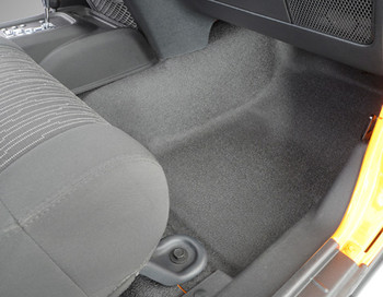 Passenger Side Front BedRug BedTred Floor Liner for Jeep JK 4 Door
