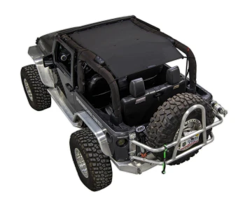 SpiderWebShade SWS-SHDTOP-01-JK2D Full Shade Top for Jeep Wrangler JK 2 Door 2007-2018