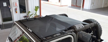 SpiderWebShade Mesh Sun shade for Jeep LJ