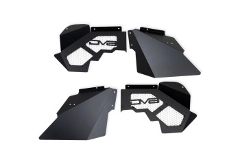 DV8 Offroad INFEND-10FB Front Inner Fenders for Jeep Wrangler JK 2007-2018