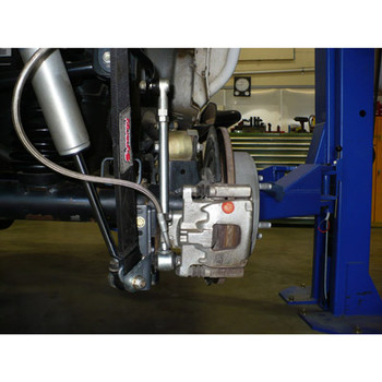 Synergy MFG Rear Sway Bar Links Mounted on Jeep Wrangler JK