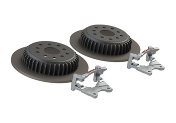 TeraFlex 4304450 Rear Performance Big Rotor Kit for Jeep Wrangler JK 2007-2016