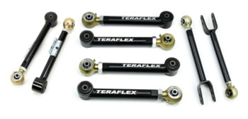 TeraFlex 1615000 TJ / ZJ: Short Control Arm Kit - 8-Arm (0-4" Lift)