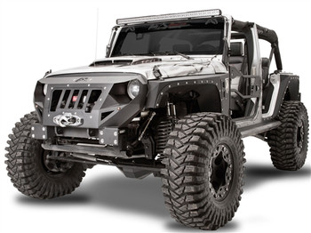 Fab Fours GR1000-1 Grumper Front Bumper for Jeep Wrangler JK 2007-2018
