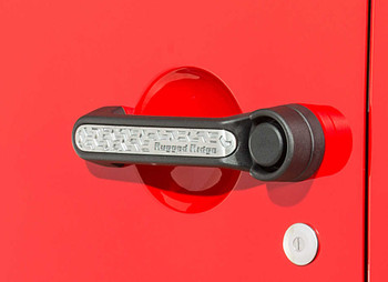 Rugged Ridge Elite Door Handle Inserts | 2 Door (Wrangler JK 2007-2018)