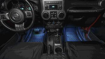 Rugged Ridge 11250.09 Interior Courtesy Lighting Kit for Jeep Wrangler JK, JL & JT 2007+