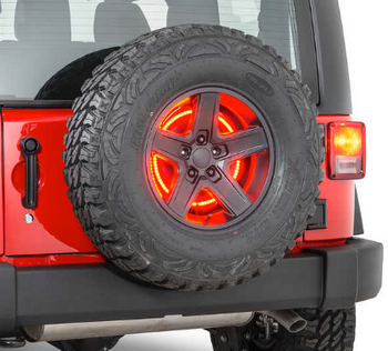 Rugged Ridge Third Brake Light LED Ring (Wrangler TJ/LJ, JK 1997-2018)