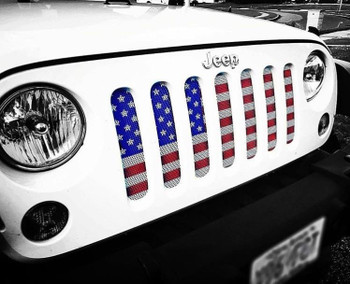 Under The Sun Inserts UTS-OG Old Glory American Flag Insert for Jeep Wrangler JK 2007-2017