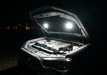 KC Hilites KCH 355 Cyclone LED 2-Light Universal Under Hood Lighting Kit