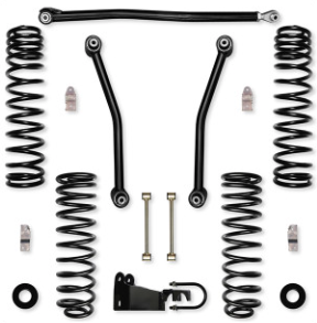 Rock Krawler JK35AS-4 3.5" Adventure Series 1 System for Jeep Wrangler JK 4 Door 2007-2018