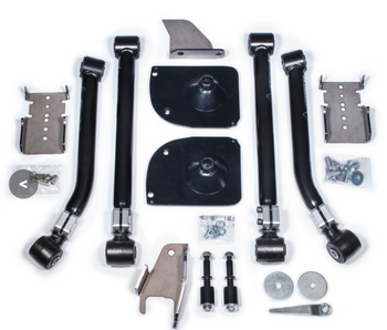 TeraFlex 1257100 2" Rear Stretch Kit for Jeep Wrangler JK 2007-2018