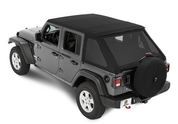 Bestop 56863-35 TrekTop NX Soft Top for 4 Door Jeep Wrangler JL 2018+
