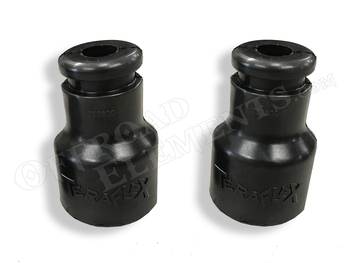 TeraFlex 1953800 2.75" Front Upper Bumpstop Extension Kit for Jeep Wrangler JK 2007-2017 Pair