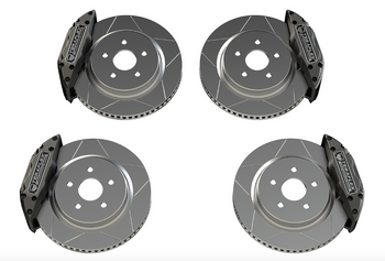 TeraFlex 4403450 Delta Brake Kit Front & Rear 5x5 Bolt Pattern for Jeep Wrangler JK & JL