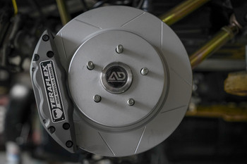 TeraFlex 4403450 Delta Brake Kit Front & Rear 5x5 Bolt Pattern for Jeep Wrangler JK & JL