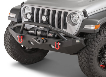Fishbone Offroad FB22088 Mid-Width Front Bumper for Jeep Wrangler JL 2018+