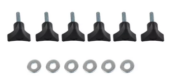 Kentrol 70008 Quick Release Hardtop Screws for Jeep Wrangler JK & JL 2007+