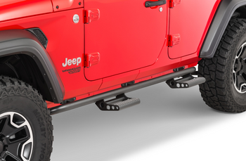 N-Fab J184RKRS4 Rock Rail Step System for Jeep Wrangler JL 4 Door 2018+