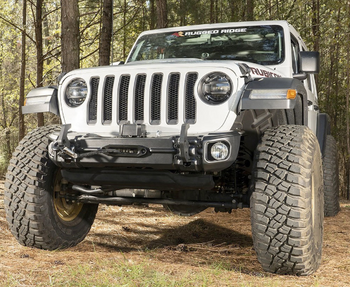 Rugged Ridge 11549.04 Arcus Front Bumper for Jeep Wrangler JL & Gladiator JT 2018+