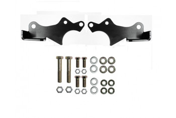 EVO MFG 3027B ProTek Front Shock Relocation Brackets for Jeep Wrangler JL & Gladiator JT 2018+