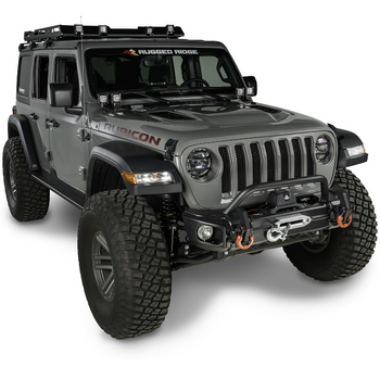 Rugged Ridge 11549.05 Arcus Front Stubby Bumper for Jeep Wrangler JL & Gladiator JT 2018+