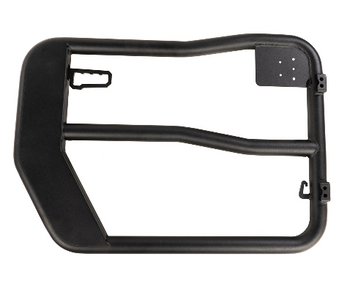 Rugged Ridge 11509.31 Fortis Front Tube Doors for Jeep Wrangler JK 2007-2018