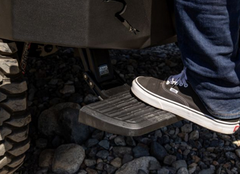 AMP Research 75321-01A Bedstep Retractable Bumper Step for Jeep Wrangler JL 2018+