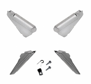 EVO MFG 3050 C2 Axle End Forging Gusset Kit for Jeep Wrangler JL & Gladiator JT 2018+