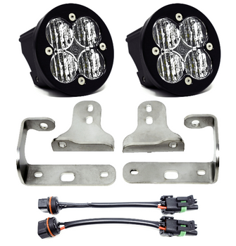 Baja Designs 447622 Squadron-R SAE Sport LED Fog Pocket Light Kit for Wrangler JL & Gladiator JT (2018+)
