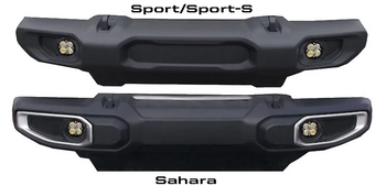 Baja Designs 447622 Squadron-R SAE Sport LED Fog Pocket Light Kit for Wrangler JL & Gladiator JT (2018+)