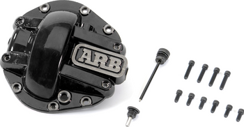 ARB 0750012B Competition Rear M220 Diff Cover in Black for Jeep Wrangler JL & Gladiator JT Rubicon