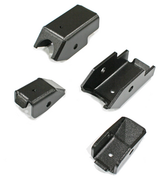 Rock Hard 4x4 RH-80514 Rear Lower Control Arm and Shock Skid Plates for Jeep Gladiator JT 2020+