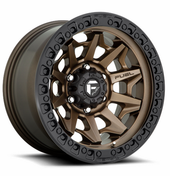 Fuel Covert 17x9 Matte Bronze with Black Ring