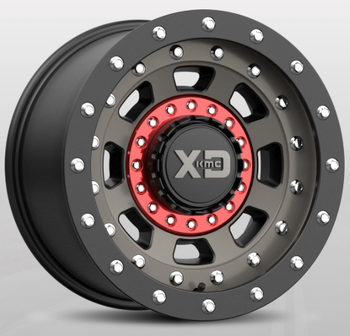 KMC XD13779035912N XD137 FMJ Wheel 17x9 5x5 Satin Black with Dark Tint