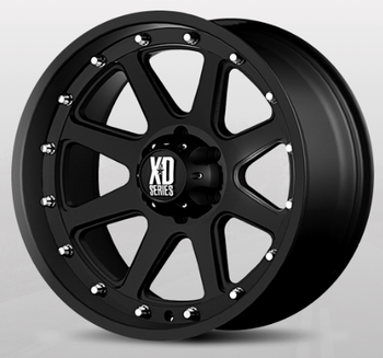 KMC Wheels XD79879050712N XD798 Addict Wheel 17x9 5x5 Matte Black